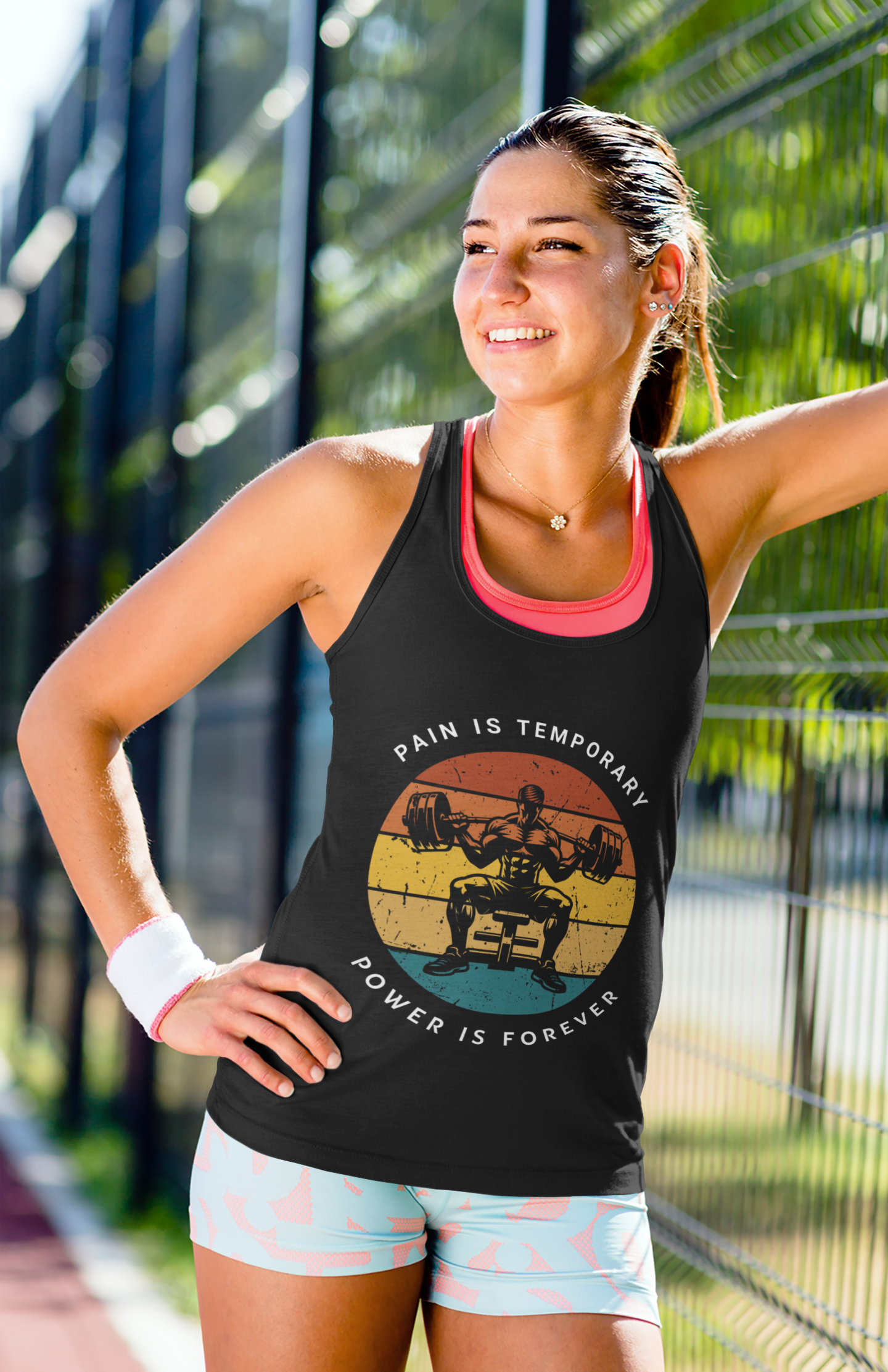 Pain is Temporary, Power is Forever Women's Tank Top