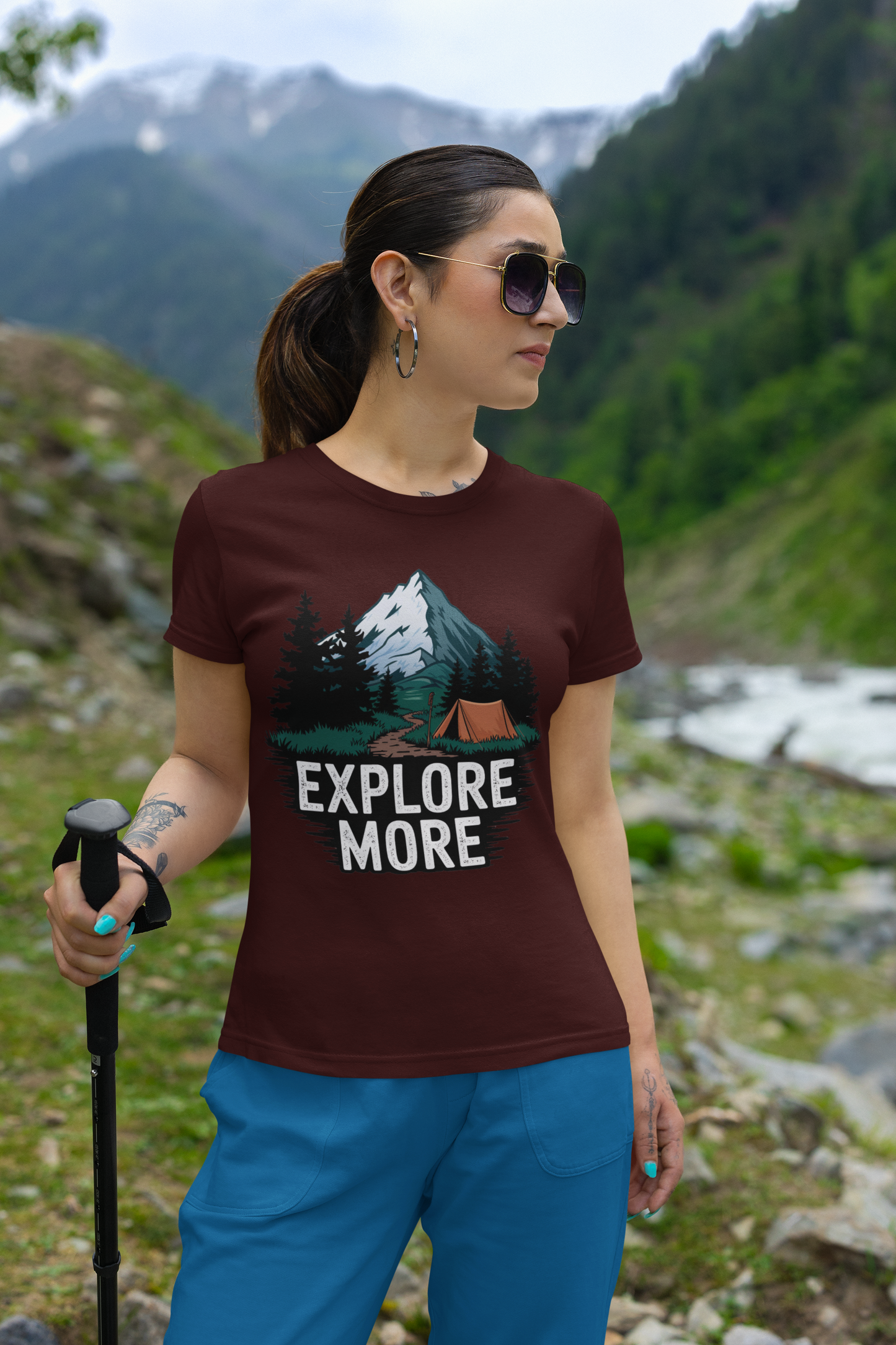 Adventure Explore More Unisex Supima T-Shirt