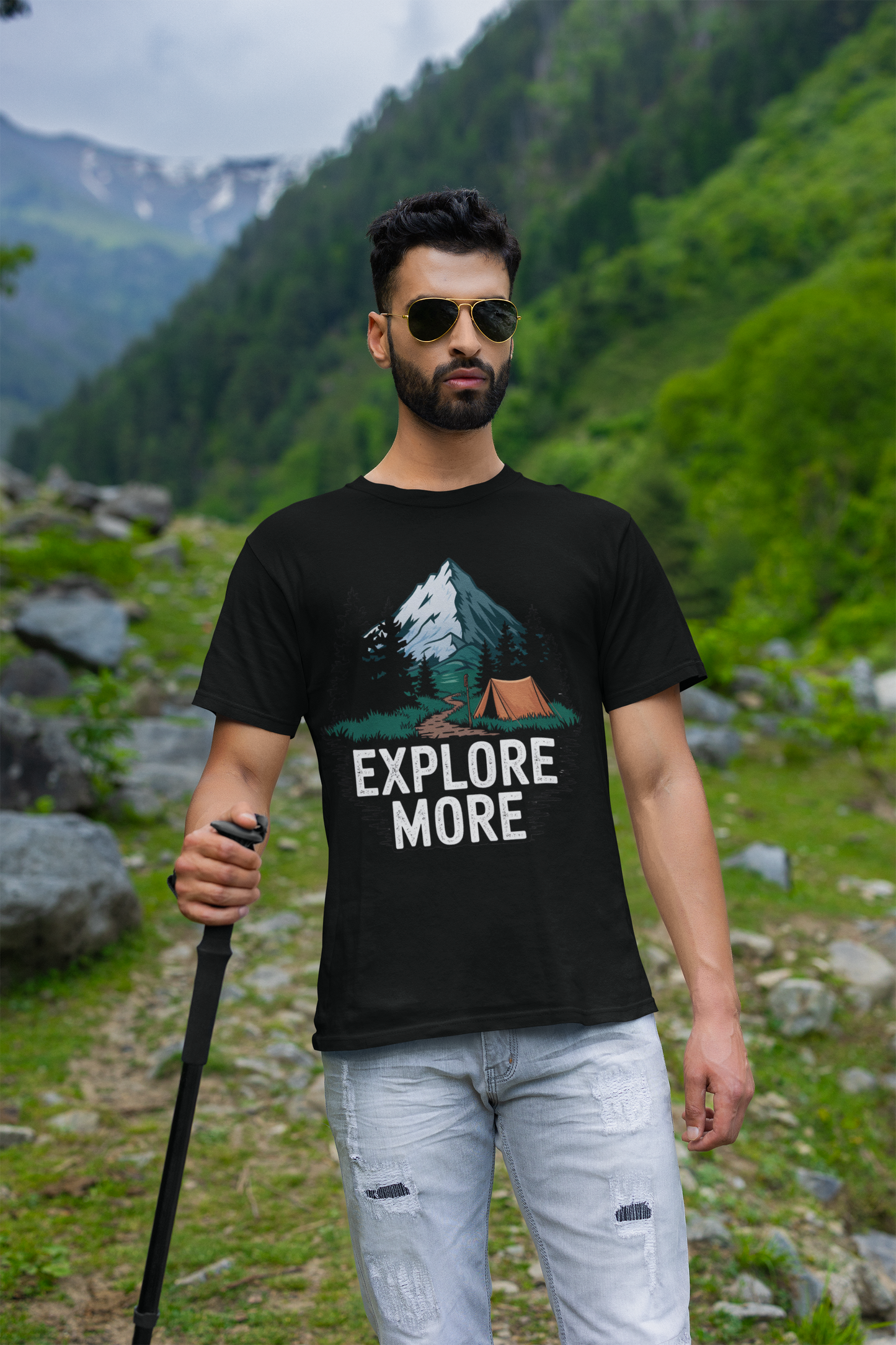 Adventure Explore More Unisex Supima T-Shirt