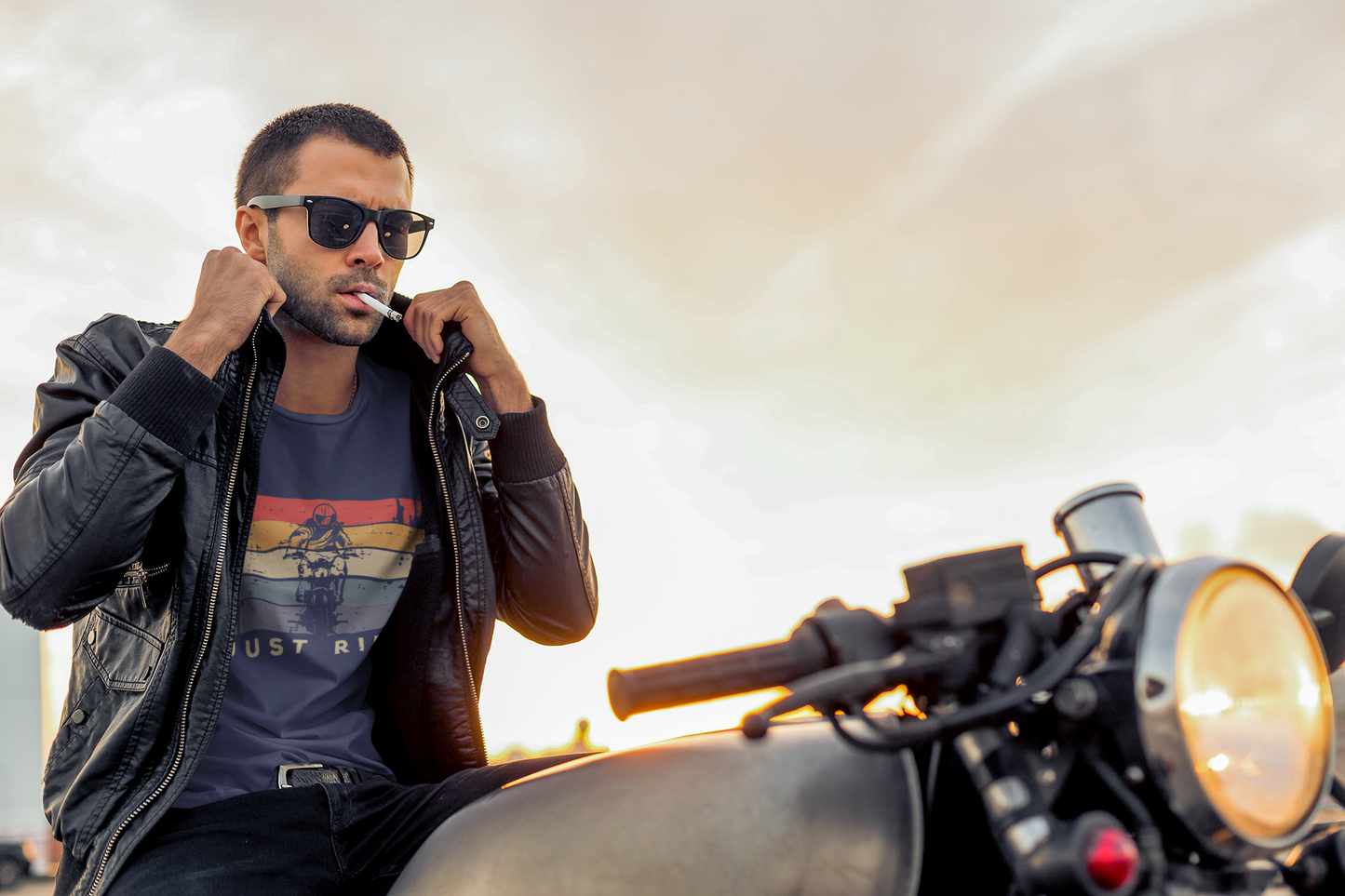 Just Ride Unisex Supima T-Shirt