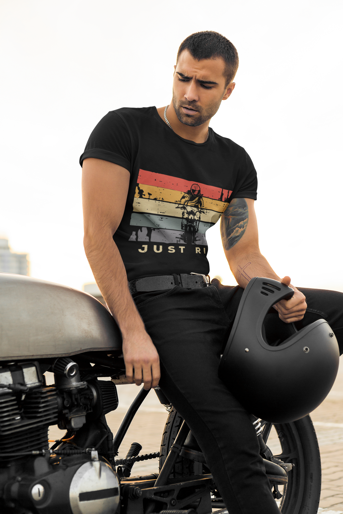 Just Ride Unisex Supima T-Shirt