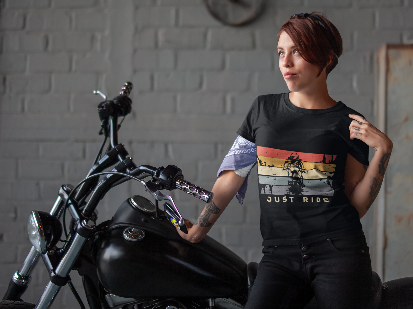 Just Ride Unisex Supima T-Shirt