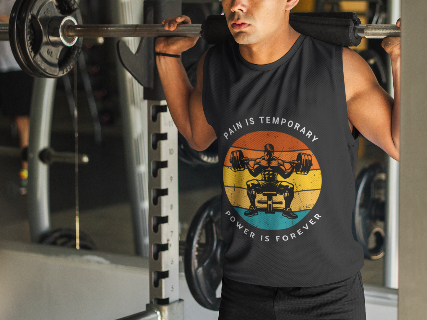 Pain is Temporary, Power is Forever Men's Sleeveless T-Shirt