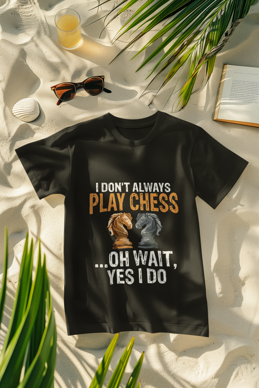 Don’t Always Play Chess… Oh Wait, Yes I Do  Unisex Stretch T-shirt