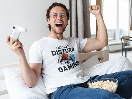 Don’t Disturb, I’m Gaming Unisex Classic Crew T-Shirt